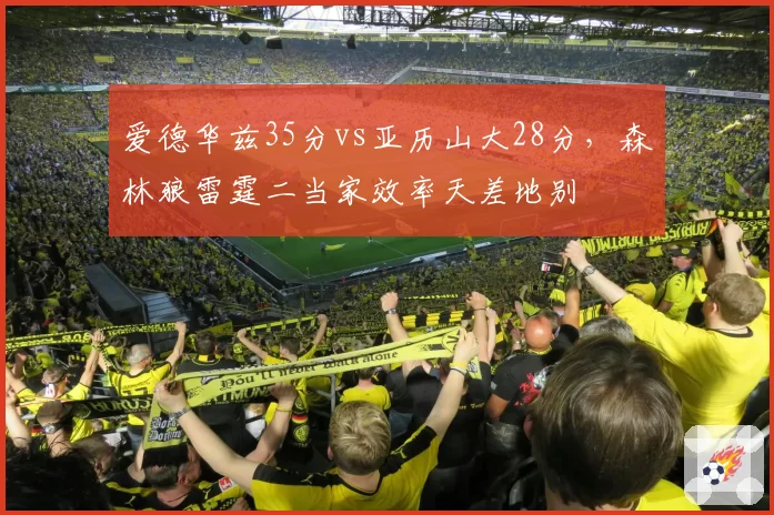 爱德华兹35分vs亚历山大28分，森林狼雷霆二当家效率天差地别